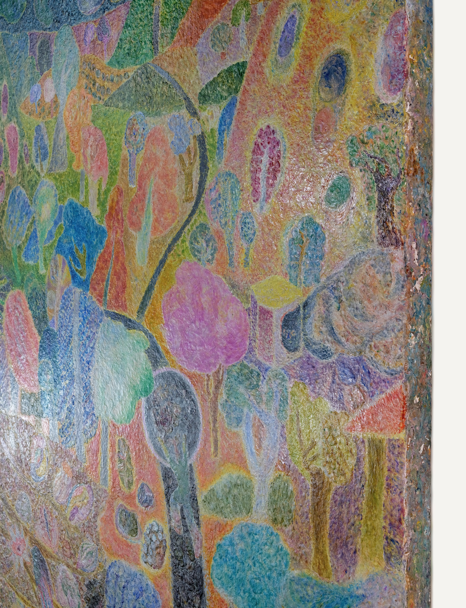 Side detail of Odyssey Path by Siheng Liang